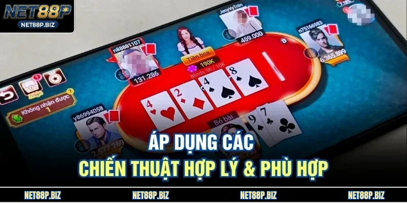 Áp dụng các chiến thuật hợp lý & phù hợp