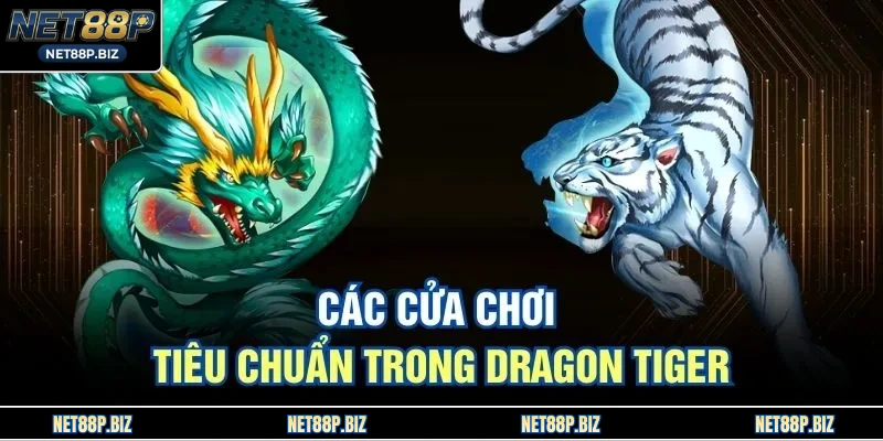 Các cửa chơi tiêu chuẩn trong dragon tiger