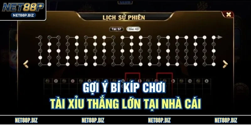 Gợi ý bí kíp chơi tài xỉu thắng lớn tại nhà cái 
