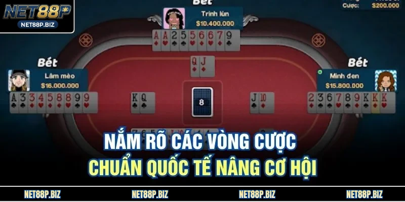 Nắm rõ các vòng cược chuẩn quốc tế nâng cơ hội