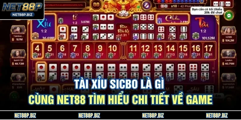 Tài Xỉu Sicbo Là Gì - Cùng NET88 Tìm Hiểu Chi Tiết Về Game
