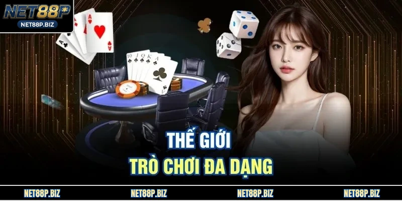 Thế giới trò chơi đa dạng